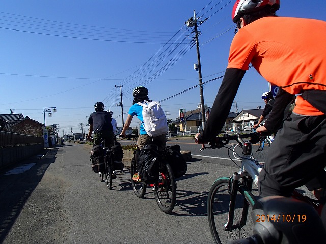 2014.秋合宿　自転車班